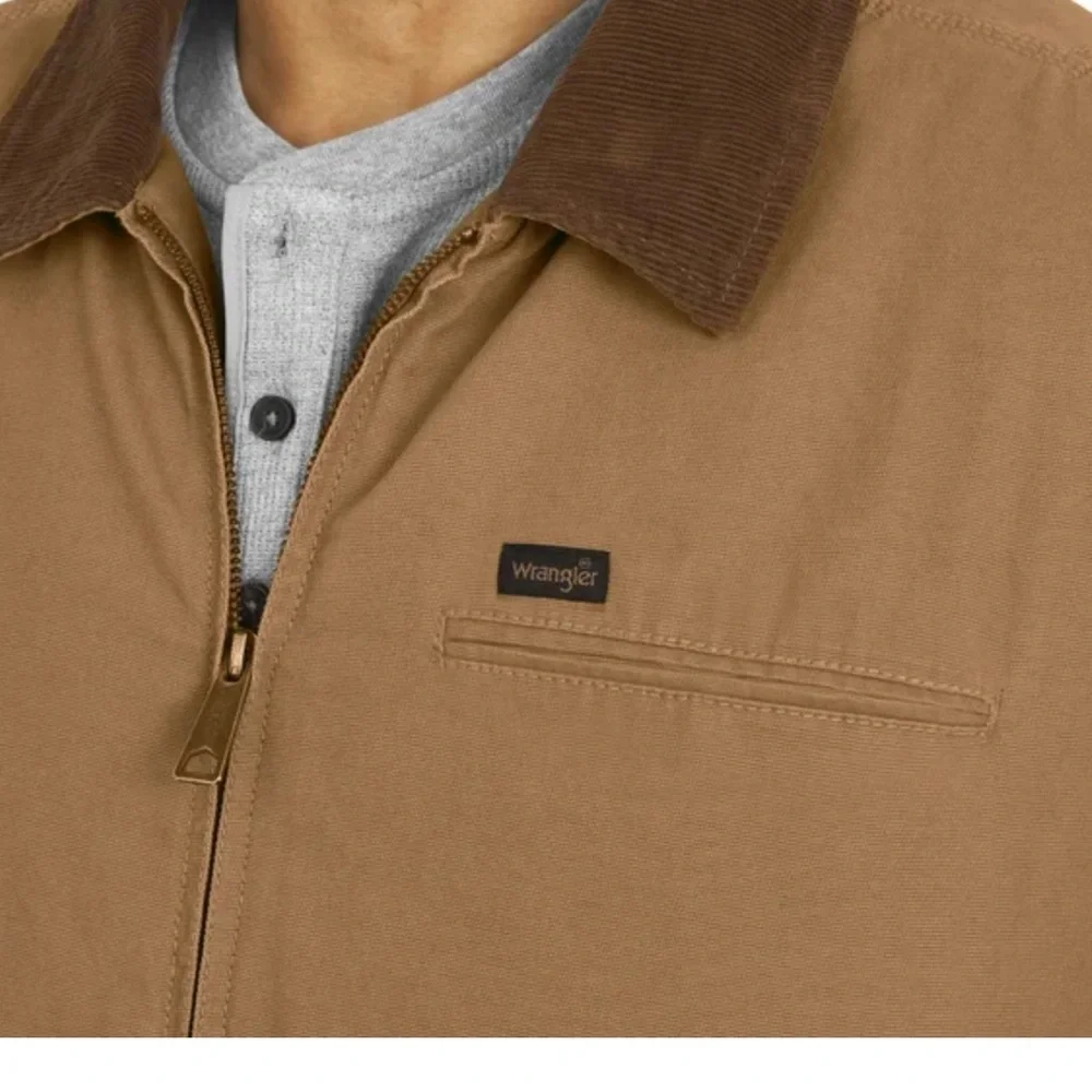 Men's Classic Workwear Jacket in Brown - wrangler XL